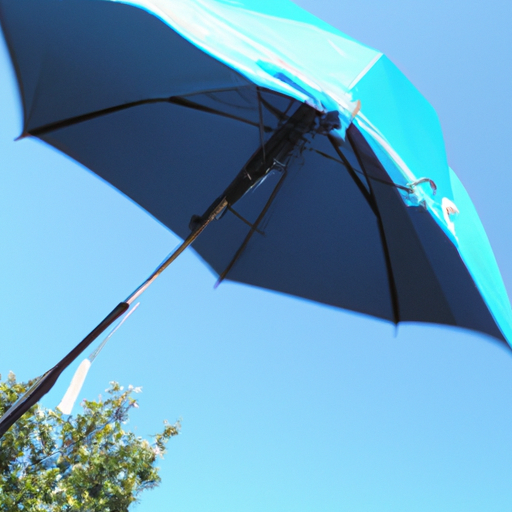 Doppler Derby Windprofi Parasol, 200 cm, voor strand, balkon, zwembad en terras, parasol in hoogte verstelbaar, met uv-bescherming, knikbaar, strandparasol