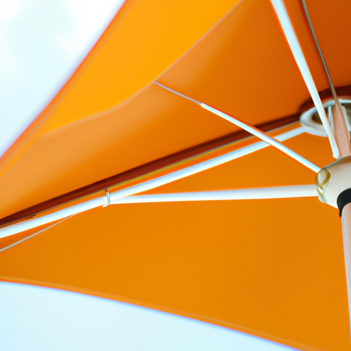 EASYmaxx Parasol | halfrond, UV-bescherming, met handslinger | voor balkon, terras, tuin | 270 x 140 cm, beige