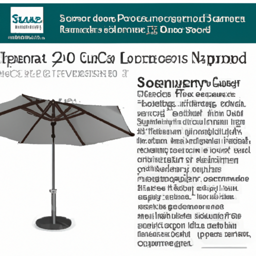 Schneider 715-02 Parasol Locarno, natuur, 150 cm rond, frame staal, bespanning polyester, 2 kg, Grijs, 150l x 150b x 240 cm