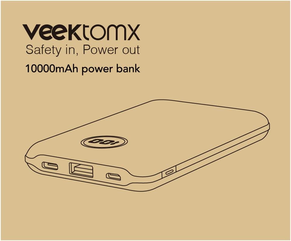 VEEKOMX Mini Power Bank 10000mAh review