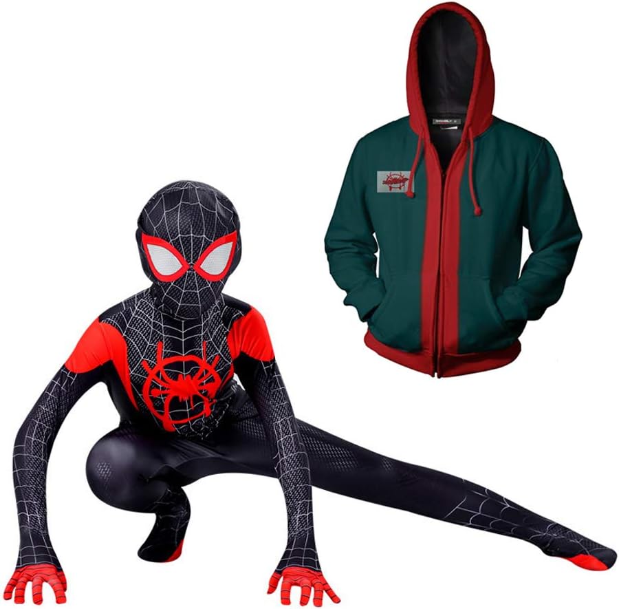 beoordeling spider man hooded sweatshirt kostuum voor kinderen