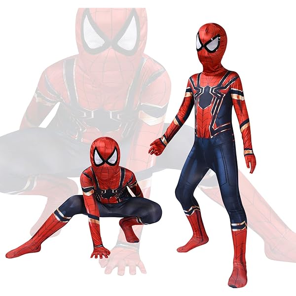 Kind Spiderman Kostuum Unisex Volwassenen Kinderen Superheld Spiderman Cosplay Kostuum Pak Lycra Spandex Zentai 3D Stijl Jumpsuit Bodysuit Halloween Activiteiten Kostuums