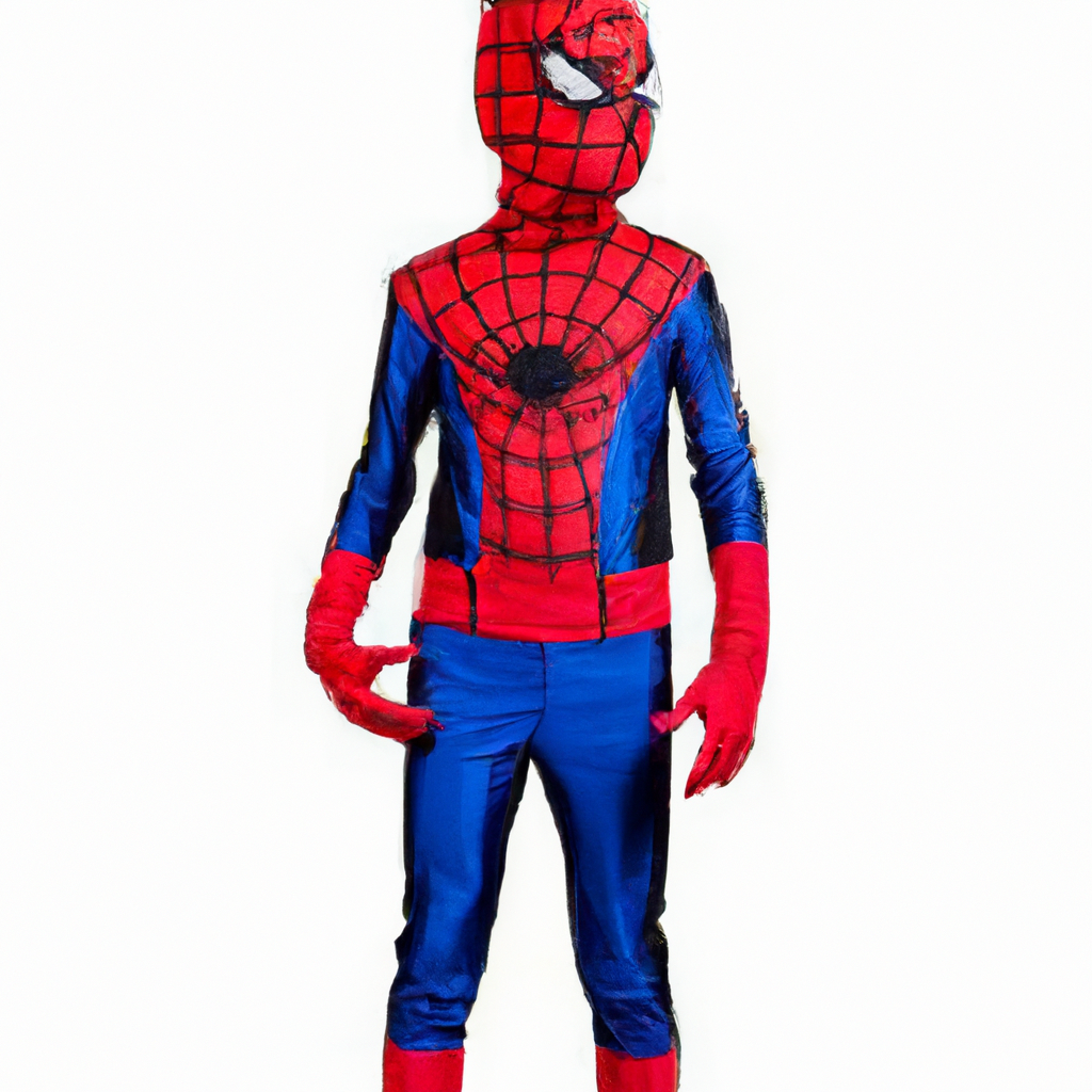 YILYMINA Spiderman kostuum kinderen Spiderman pak link kostuum spiderman suit bodysuit superhelden kostuum halloween kostuum, D-130 cm