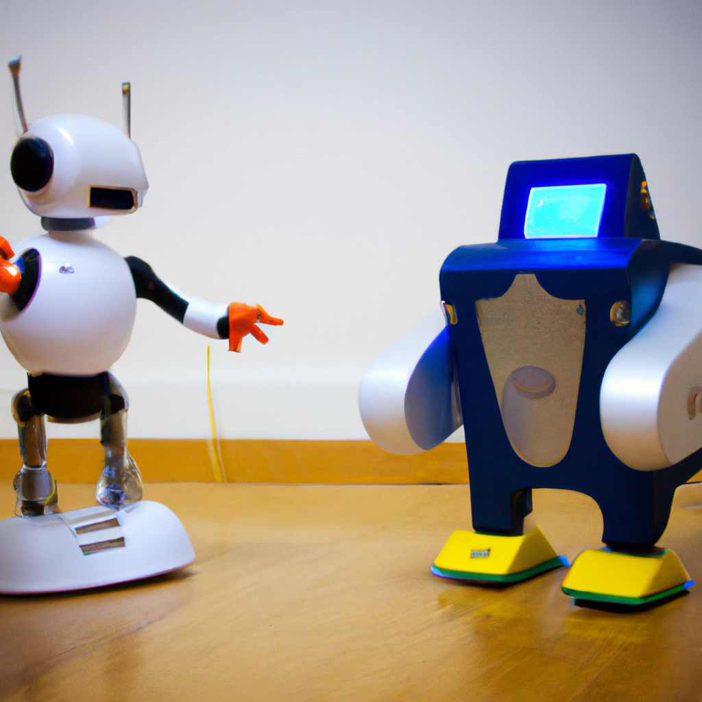 Kunnen Robot Speelgoed Voor Jongens Ook Interactie Hebben Met Andere Robots?
