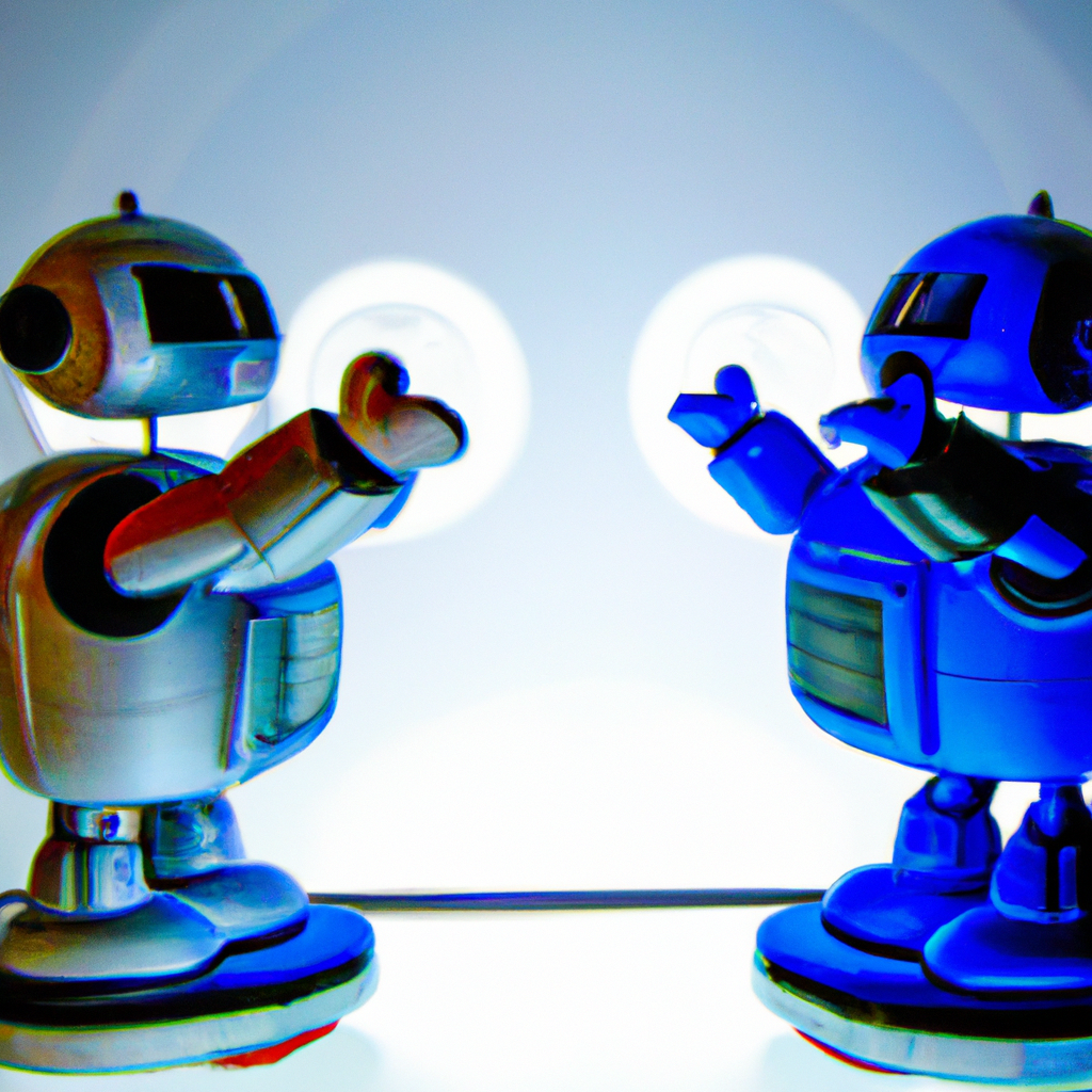 kunnen robot speelgoed voor jongens ook interactie hebben met andere robots 2