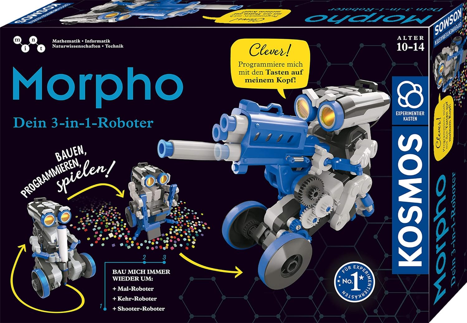 Morpho - Dein 3-in-1 Roboter: Experimentierkasten