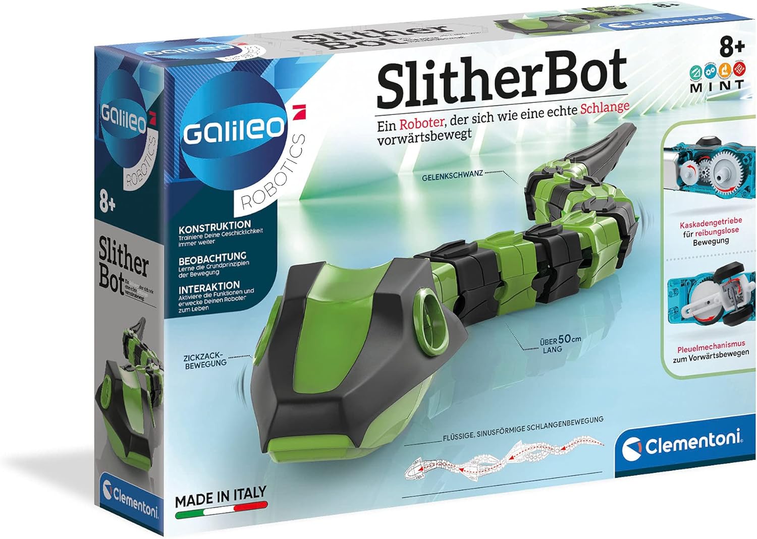 Review Clementoni 59212 Galileo Robotics SlitherBot voor kinderen vanaf 8 jaar