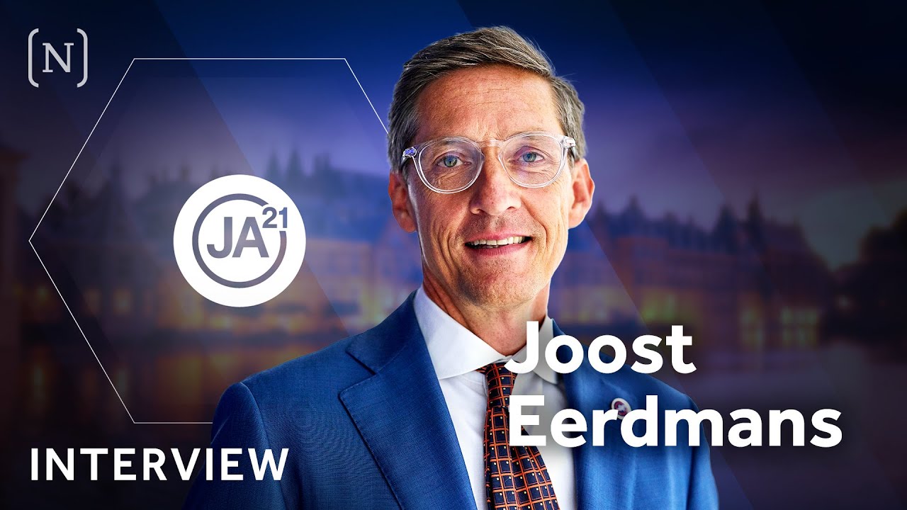 Joost Eerdmans richt JA21 op met Annabel Nanninga