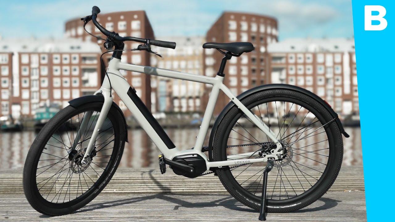 Lekker E-bikes lanceert de Amsterdam Urban, een stijlvolle stadsfiets met middenmotor